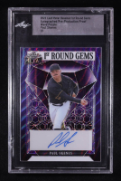 Paul Skenes 2023 Leaf Metal Baseball 1st Round Gems Autographed Pre-Production Proof Wave Purple #NN #1/1 RC (Leaf) at PristineAuction.com