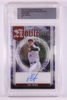 Paul Skenes 2023 Leaf Metal Baseball Noble Autographed Pre-Production Proof Clear Earth #NN #1/1 RC (Leaf) at PristineAuction.com
