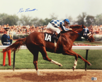 Ron Turcotte Signed 17.5x21.5 Photo (Beckett) at PristineAuction.com