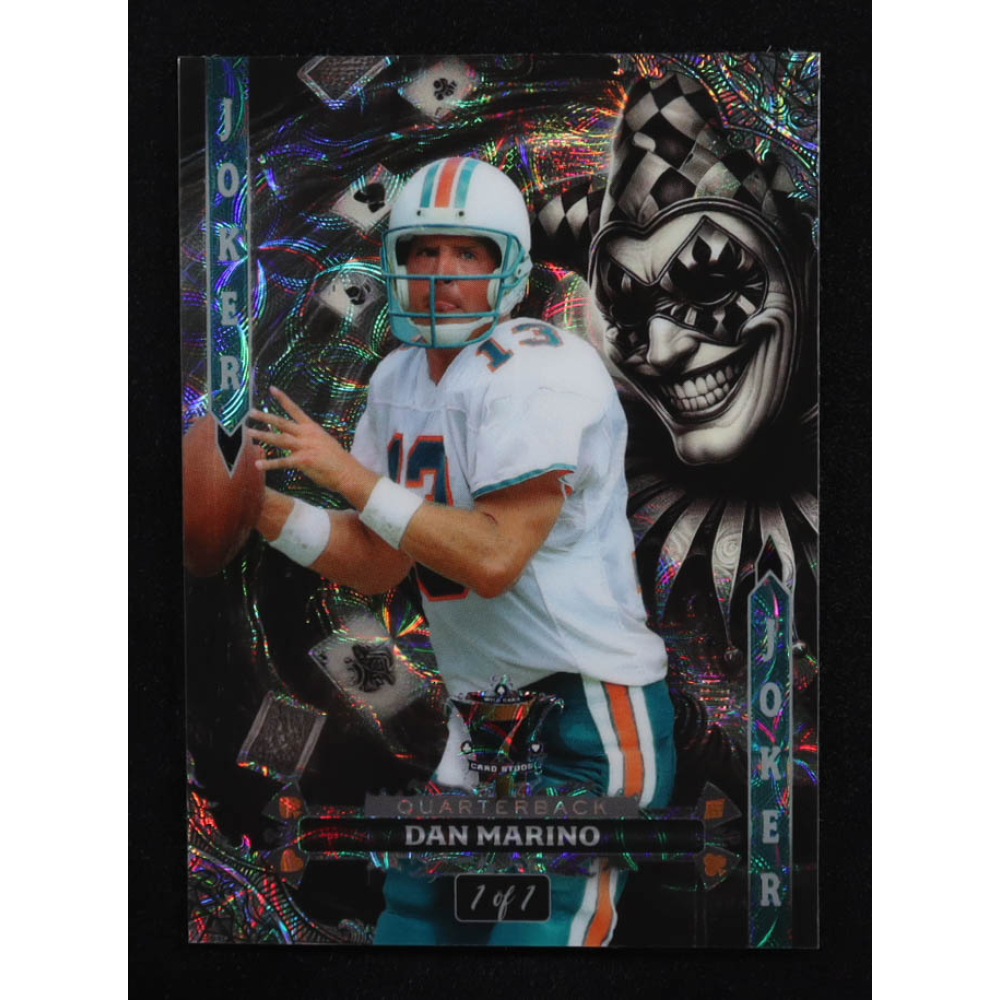 Dan Marino 2024 Wild Card 7 Card Studs Joker #7JW-DM #1/1 at PristineAuction.com