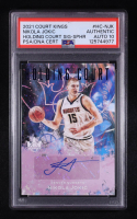 Nikola Jokic 2021 Court Kings Holding Court Signatures Sapphire #HCNJK #9/25 (PSA | Auto 10) at PristineAuction.com