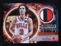 Josh Giddey 2025-26 Topps Swish and Stitch Relics Black Holo Foil #SSTJG #10/10 at PristineAuction.com
