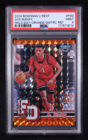 Ace Bailey 2024 Bowman U Best Field Day Orange Geometric Refractor #FD2 #11/25 RC (PSA 9) at PristineAuction.com