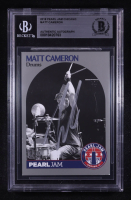 Matt Cameron Signed 2018 Pearl Jam Chicago #NN (BGS) at PristineAuction.com