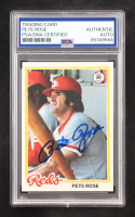 Pete Rose Signed 1978 Topps #20 DP (PSA) at PristineAuction.com