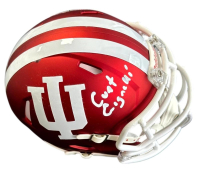 Curt Cignetti Signed Indiana Hoosiers Speed Mini Helmet (Beckett) at PristineAuction.com