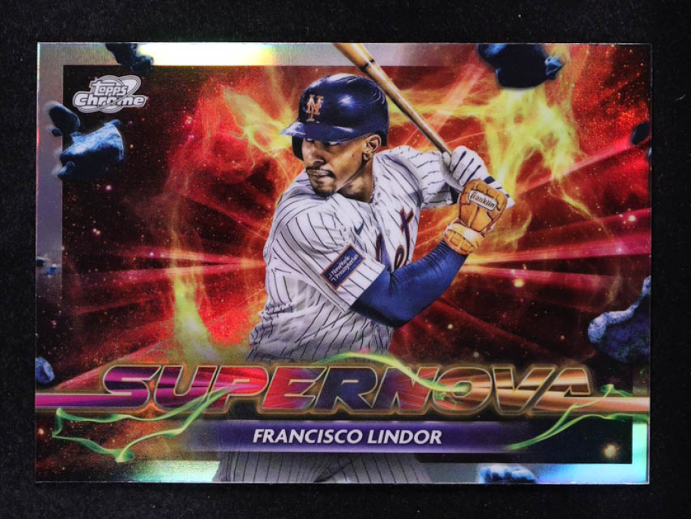 Francisco Lindor 2024 Topps Cosmic Chrome Supernova #SPN16