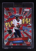 CJ Stroud 2023 Wild Card Alumination Comix Disco Silver #ACCS #17/40 RC at PristineAuction.com