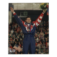 Dan Jansen Signed 8x10 Photo Inscribed "'94 Gold" (Beckett) at PristineAuction.com