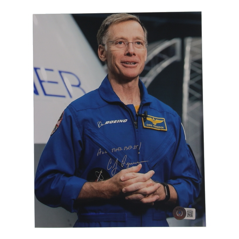 Chris Ferguson Signed 8x10 Photo Inscribed "All the Best!" (Beckett) at PristineAuction.com Chris Ferguson Signed 8x10 Photo Inscribed "All the Best!" (Beckett) at PristineAuction.com