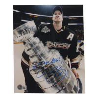 Chris Pronger Signed Ducks 8x10 Photo Inscribed "Dream Big!" (Beckett) at PristineAuction.com
