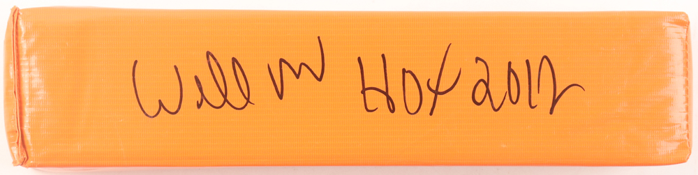 Willie Roaf Signed Endzone Pylon Inscribed "HOF 2012" (Beckett) at PristineAuction.com Willie Roaf Signed Endzone Pylon Inscribed "HOF 2012" (Beckett) at PristineAuction.com