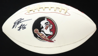 Devonta Freeman Signed Florida State Seminoles Logo Football (JSA) at PristineAuction.com