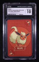 Flareon Pokemon 2019 Point Salad Eevee Edition Korean (CGC 10) at PristineAuction.com