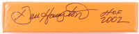 Dan Hampton Signed Endzone Pylon Inscribed "HOF 2002" (JSA) at PristineAuction.com