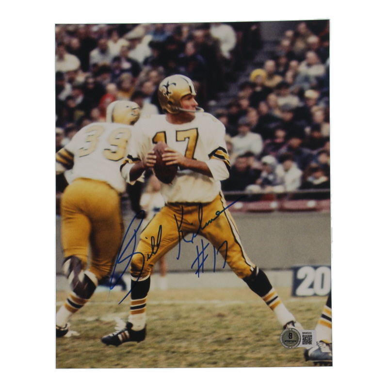 Billy Kilmer Signed Saints 8x10 Photo (Beckett) at PristineAuction.com Billy Kilmer Signed Saints 8x10 Photo (Beckett) at PristineAuction.com