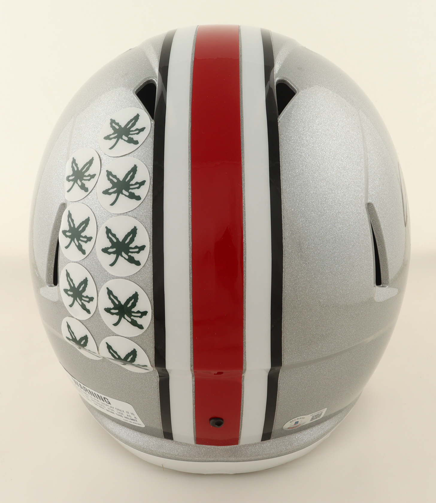 Jaxon Smith-Njigba Signed Ohio State Buckeyes Full-Size Speed Helmet (Beckett) at PristineAuction.com Jaxon Smith-Njigba Signed Ohio State Buckeyes Full-Size Speed Helmet (Beckett) at PristineAuction.com