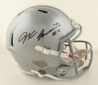 Jaxon Smith-Njigba Signed Ohio State Buckeyes Full-Size Speed Helmet (Beckett) at PristineAuction.com