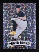 Paul Skenes 2024 Leaf Metal Special Release Prized Rookie Lazer Silver #PR7 #6/25 RC at PristineAuction.com