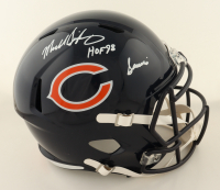 Mike Singletary Signed Bears Full-Size Speed Helmet Inscribed "HOF 98" & "Samurai" (Beckett) at PristineAuction.com