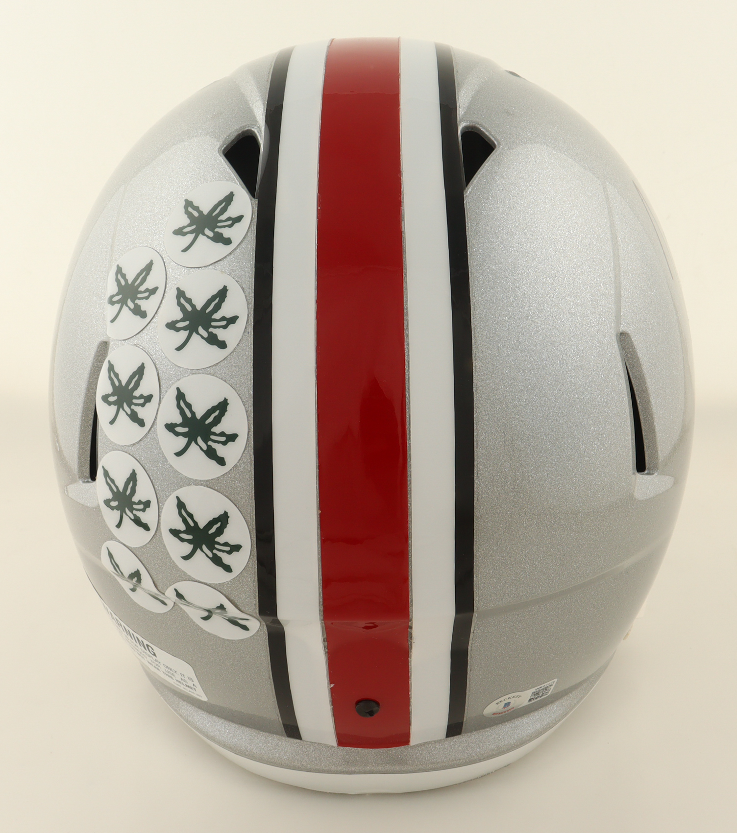TreVeyon Henderson Signed Ohio State Buckeyes Full-Size Speed Helmet (Beckett) at PristineAuction.com TreVeyon Henderson Signed Ohio State Buckeyes Full-Size Speed Helmet (Beckett) at PristineAuction.com