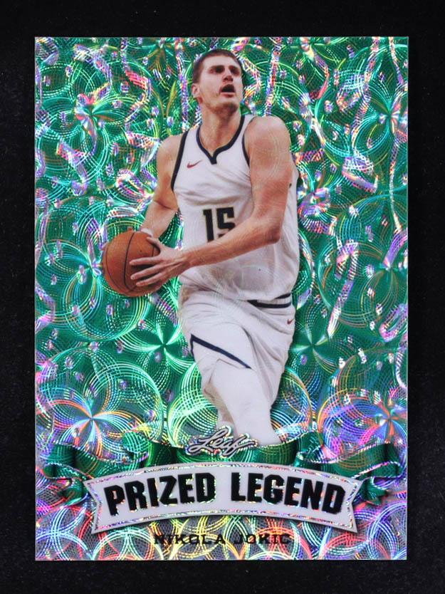 Nikola Jokic 2023 Leaf Metal Special Release Prized Legend Kaleidoscope Green #PL15 #5/5 at PristineAuction.com Nikola Jokic 2023 Leaf Metal Special Release Prized Legend Kaleidoscope Green #PL15 #5/5 at PristineAuction.com
