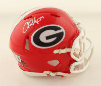 Oscar Delp Signed Georgia Bulldogs Speed Mini Helmet (Beckett) at PristineAuction.com