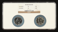 1963 Franklin & 1964 Kennedy Silver Half Dollar (2) Coin Proof Set (NGC PF68) at PristineAuction.com