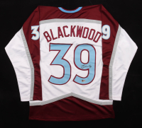 Mackenzie Blackwood Signed Jersey (Beckett) at PristineAuction.com