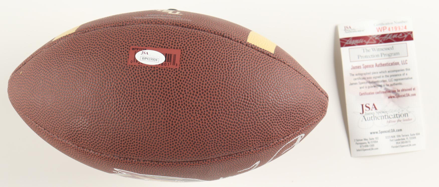 Dalvin Cook Signed Florida State Seminoles Logo Football (JSA) at PristineAuction.com Dalvin Cook Signed Florida State Seminoles Logo Football (JSA) at PristineAuction.com