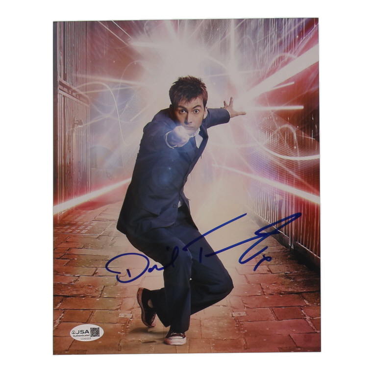 David Tennant Signed "Doctor Who" 8x10 Photo (JSA) at PristineAuction.com David Tennant Signed "Doctor Who" 8x10 Photo (JSA) at PristineAuction.com
