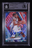 Tyrese Maxey Signed 2023-24 Panini Phoenix Fire & Ice #114 #6/25 (BGS) at PristineAuction.com