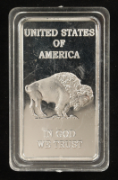 Buffalo 1 Troy Ounce .999 Fine Silver Bullion Bar at PristineAuction.com