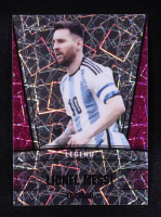 Lionel Messi 2023 Leaf Metal Special Release Legend Silver Lazer Pink #LS14 #2/10 at PristineAuction.com