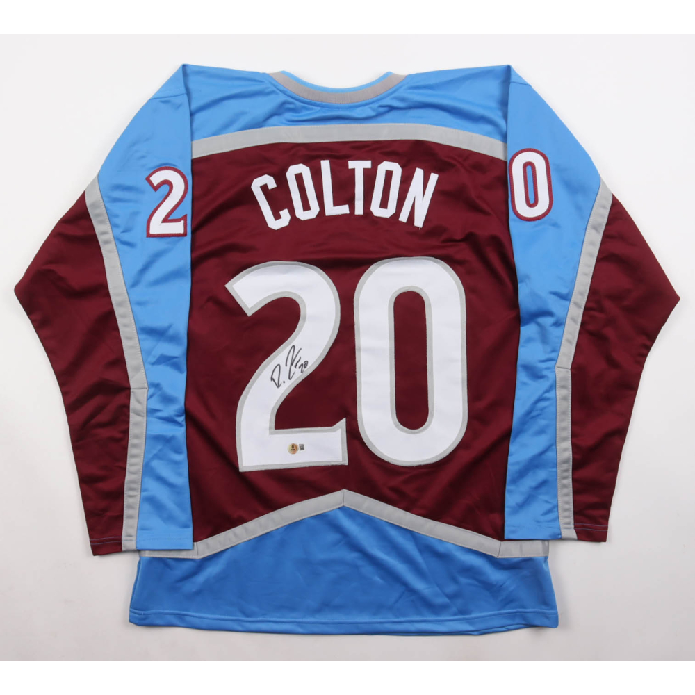 Ross Colton Signed Jersey (Beckett) at PristineAuction.com