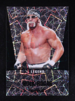 Hulk Hogan 2023 Leaf Metal Special Release Legend Silver Lazer Black #LS10 #5/7 at PristineAuction.com