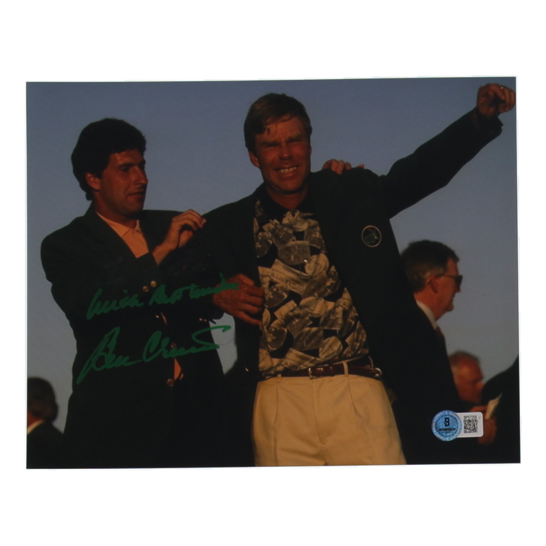 Ben Crenshaw Signed 8x10 Photo Inscribed "With Best Wishes" (Beckett) at PristineAuction.com Ben Crenshaw Signed 8x10 Photo Inscribed "With Best Wishes" (Beckett) at PristineAuction.com