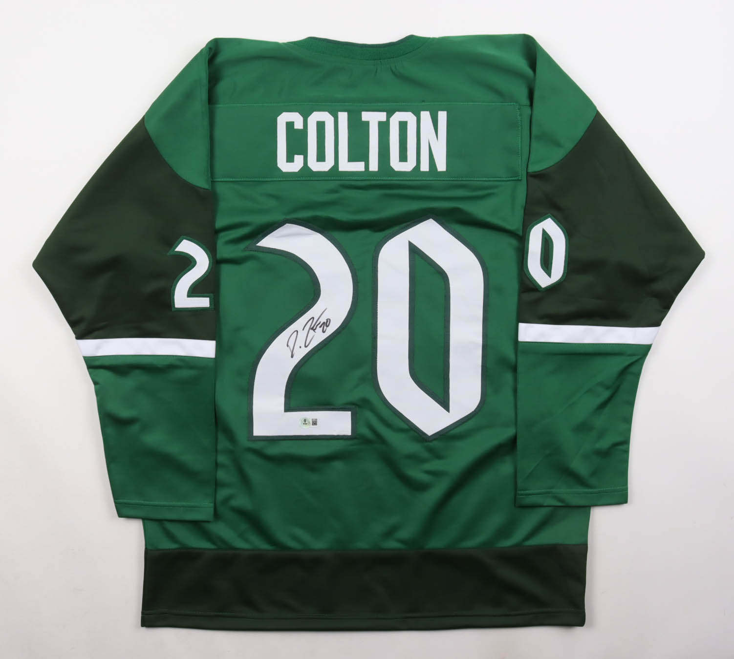 Ross Colton Signed Jersey (Beckett) at PristineAuction.com Ross Colton Signed Jersey (Beckett) at PristineAuction.com