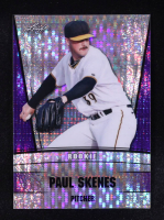 Paul Skenes 2023 Leaf Metal Special Release Rookie Silver Pulsar Purple #RS49 #3/15 RC at PristineAuction.com
