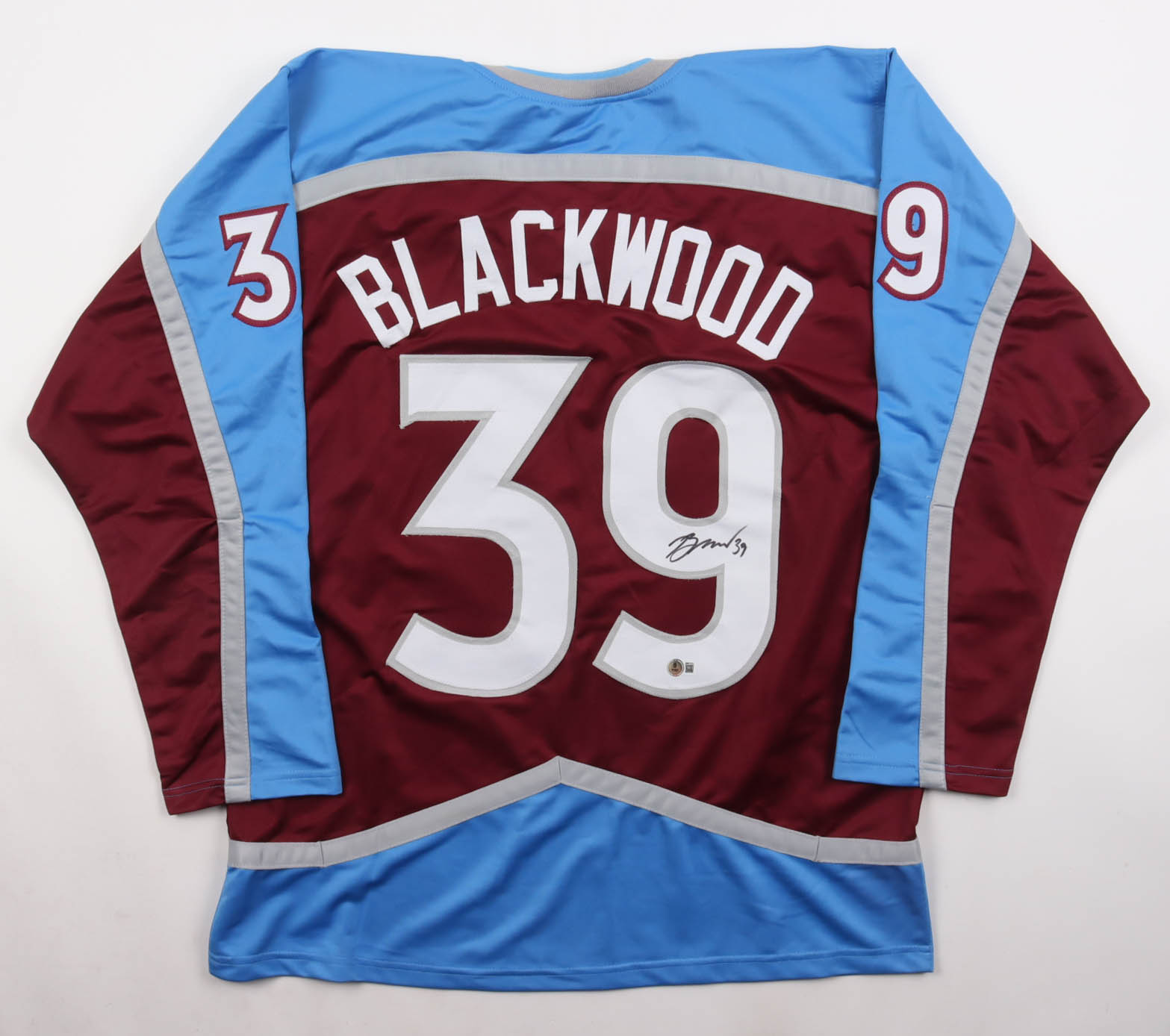 Mackenzie Blackwood Signed Jersey (Beckett) at PristineAuction.com Mackenzie Blackwood Signed Jersey (Beckett) at PristineAuction.com