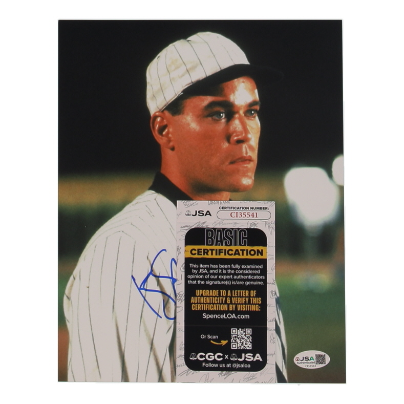 Ray Liotta Signed "Field of Dreams" 8x10 Photo (JSA) at PristineAuction.com Ray Liotta Signed "Field of Dreams" 8x10 Photo (JSA) at PristineAuction.com