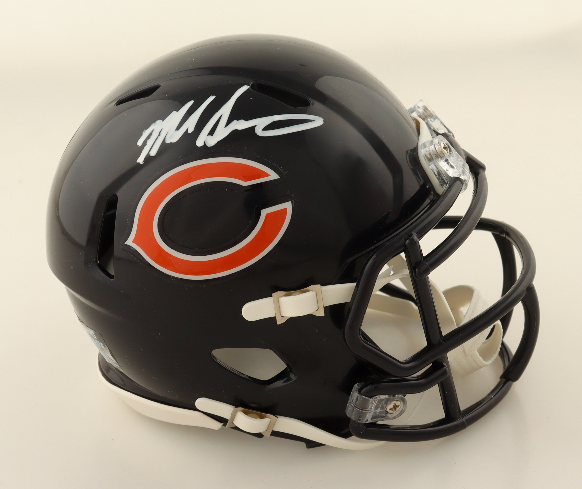 Mike Singletary Signed Bears Speed Mini Helmet (JSA) at PristineAuction.com Mike Singletary Signed Bears Speed Mini Helmet (JSA) at PristineAuction.com