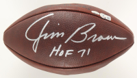 Jim Brown Signed "The Duke" Official NFL Football Inscribed "HOF 71" (Beckett) at PristineAuction.com