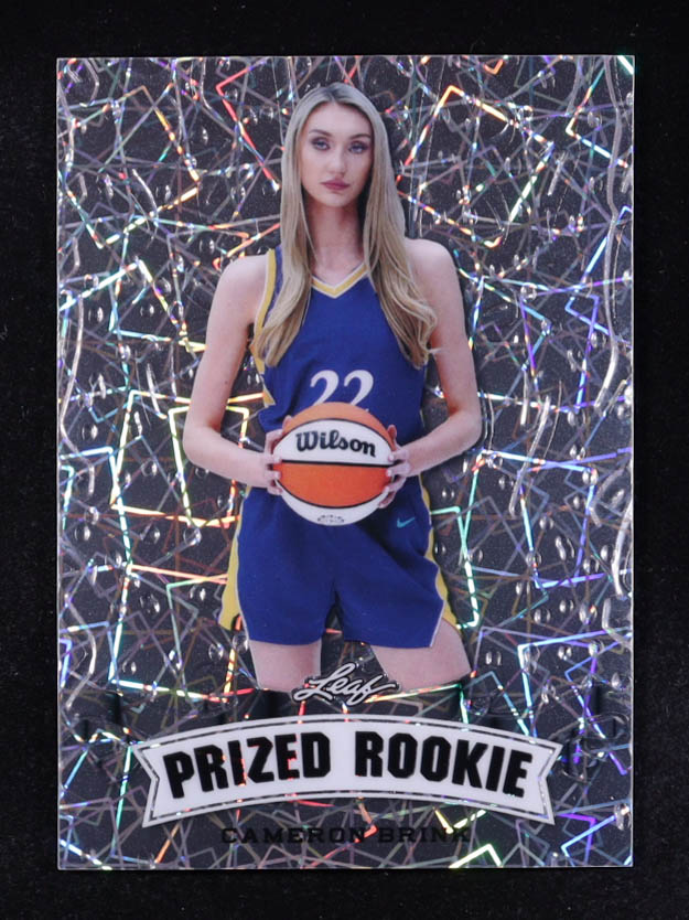 Cameron Brink 2024 Leaf Metal Special Release Prized Rookie Lazer Silver #PR17 #10/25 RC at PristineAuction.com Cameron Brink 2024 Leaf Metal Special Release Prized Rookie Lazer Silver #PR17 #10/25 RC at PristineAuction.com