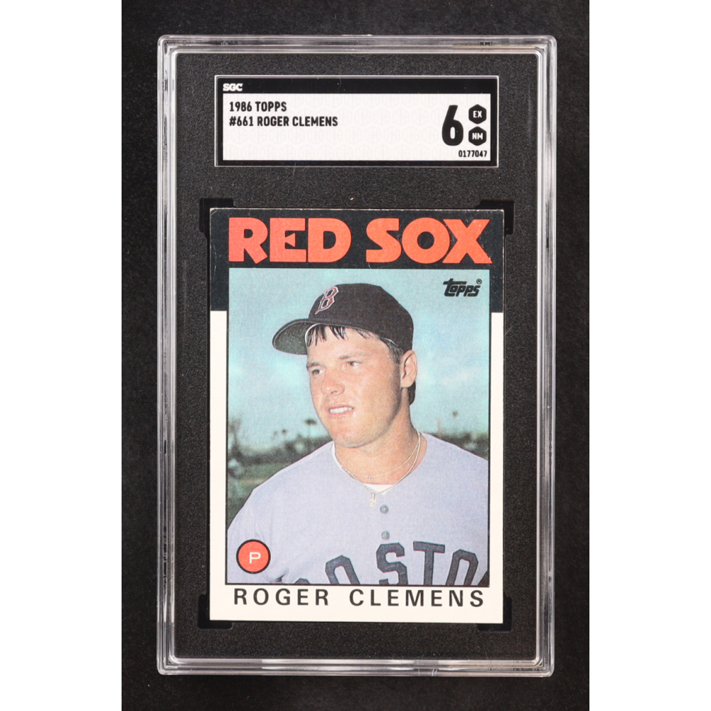 Roger Clemens 1986 Topps #661 (SGC 6) at PristineAuction.com