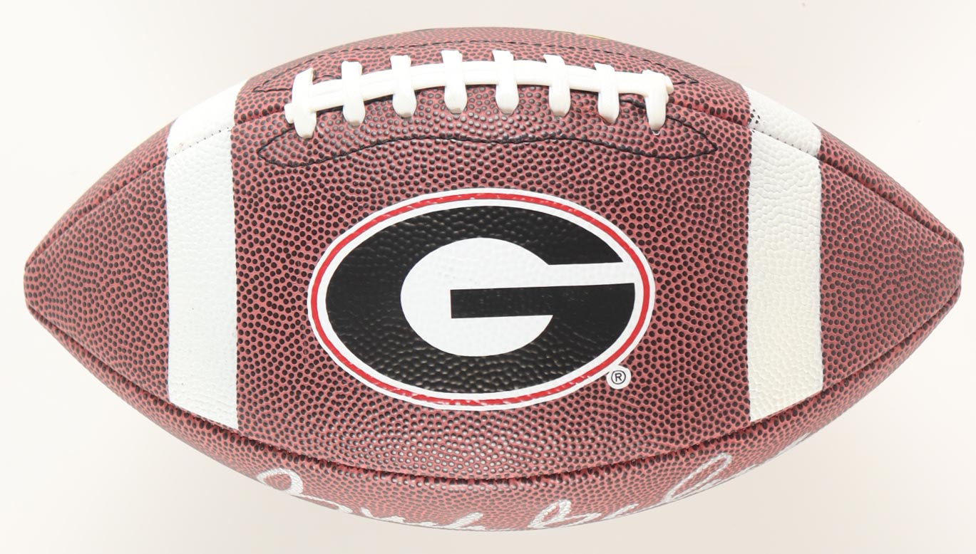 Buck Belue Signed Georgia Bulldogs Logo Football (Beckett) at PristineAuction.com Buck Belue Signed Georgia Bulldogs Logo Football (Beckett) at PristineAuction.com