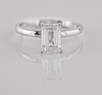 1.75 CTW Lab Grown Diamonds Ring Mounted In Sterling Silver E-F, VVS2 | Estimated Retail Value: $4,150 (IGI) at PristineAuction.com