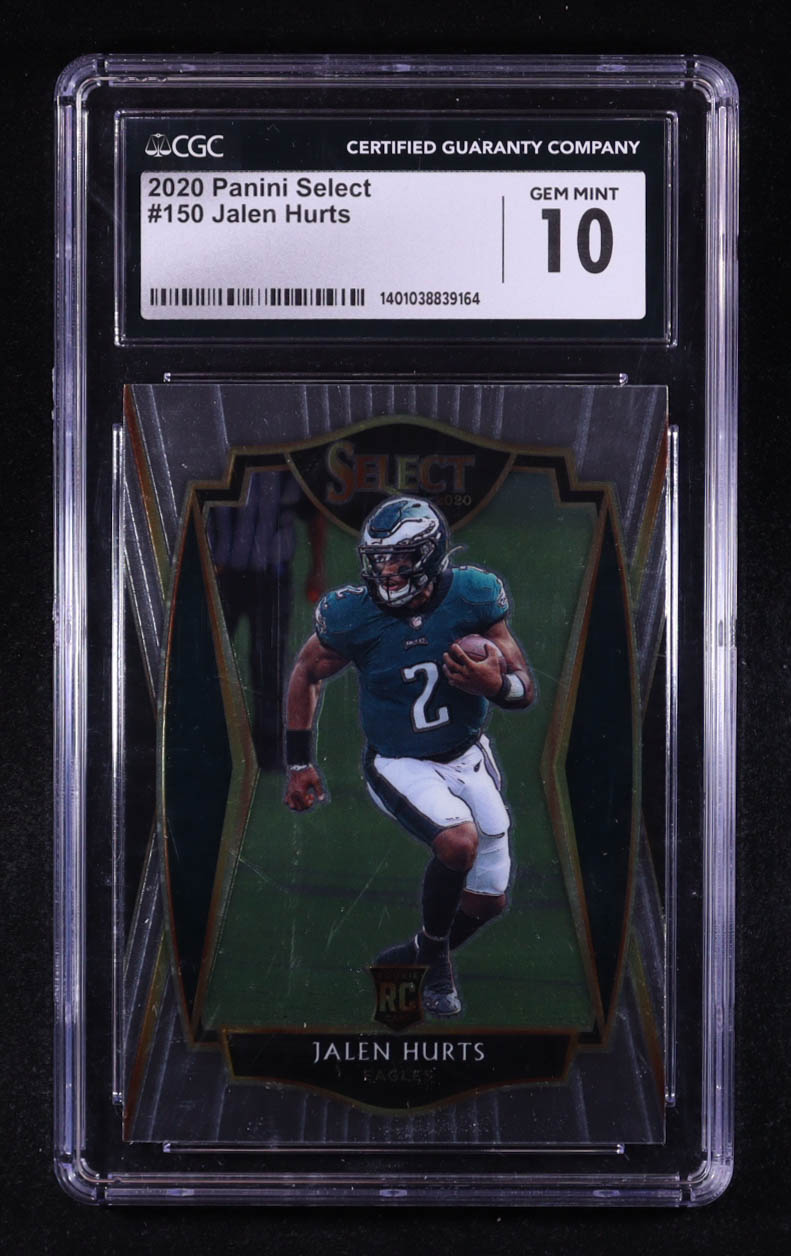 Jalen Hurts 2020 Select #150 RC (CGC 10) at PristineAuction.com Jalen Hurts 2020 Select #150 RC (CGC 10) at PristineAuction.com