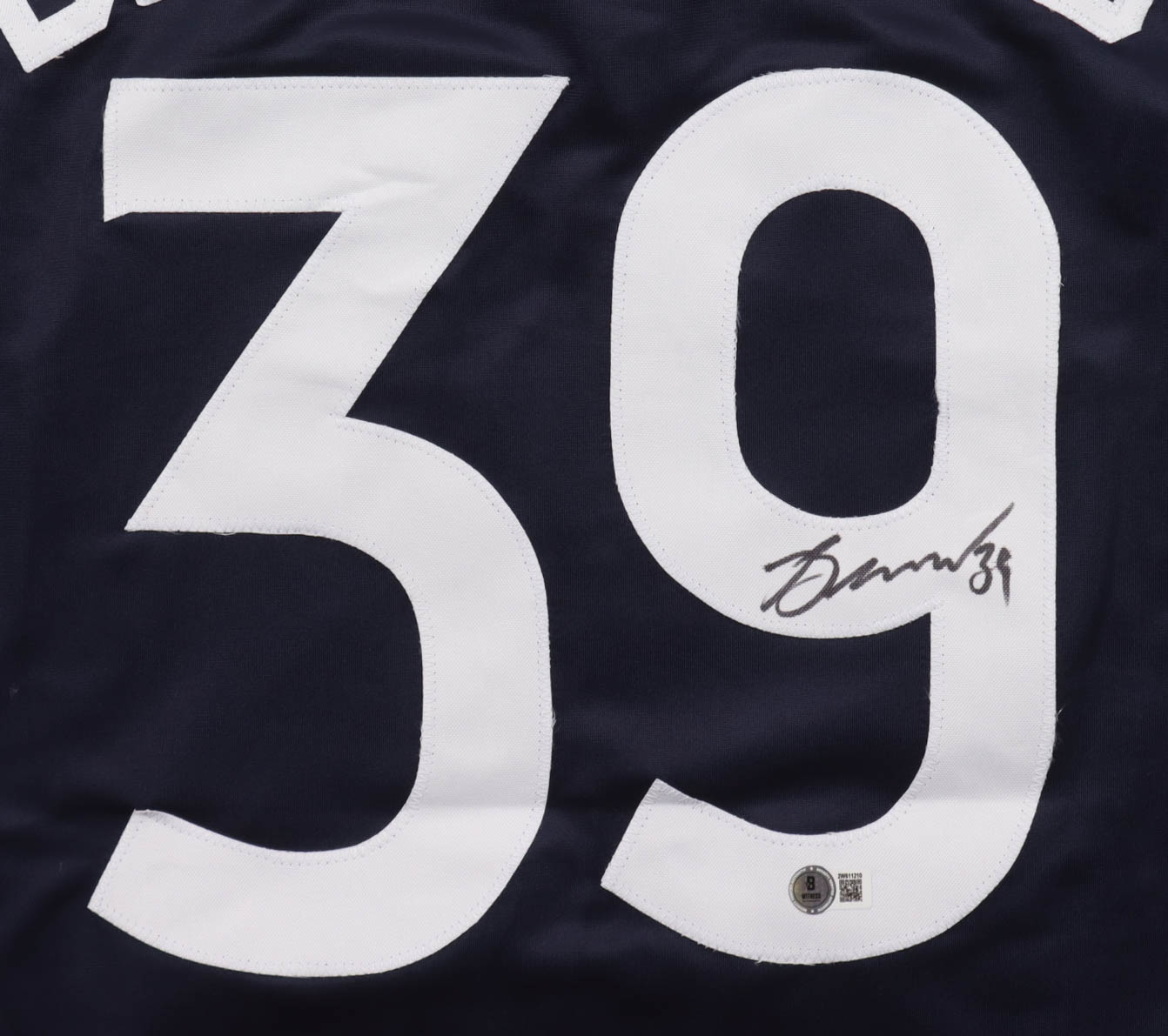 Mackenzie Blackwood Signed Jersey (Beckett) at PristineAuction.com Mackenzie Blackwood Signed Jersey (Beckett) at PristineAuction.com