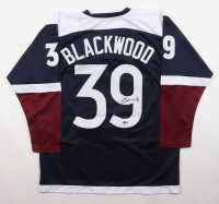 Mackenzie Blackwood Signed Jersey (Beckett) at PristineAuction.com